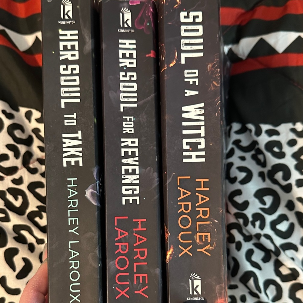 Harley Laroux Book Collection - Black and Red